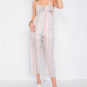 Lelis spaghetti strap jumpsuit